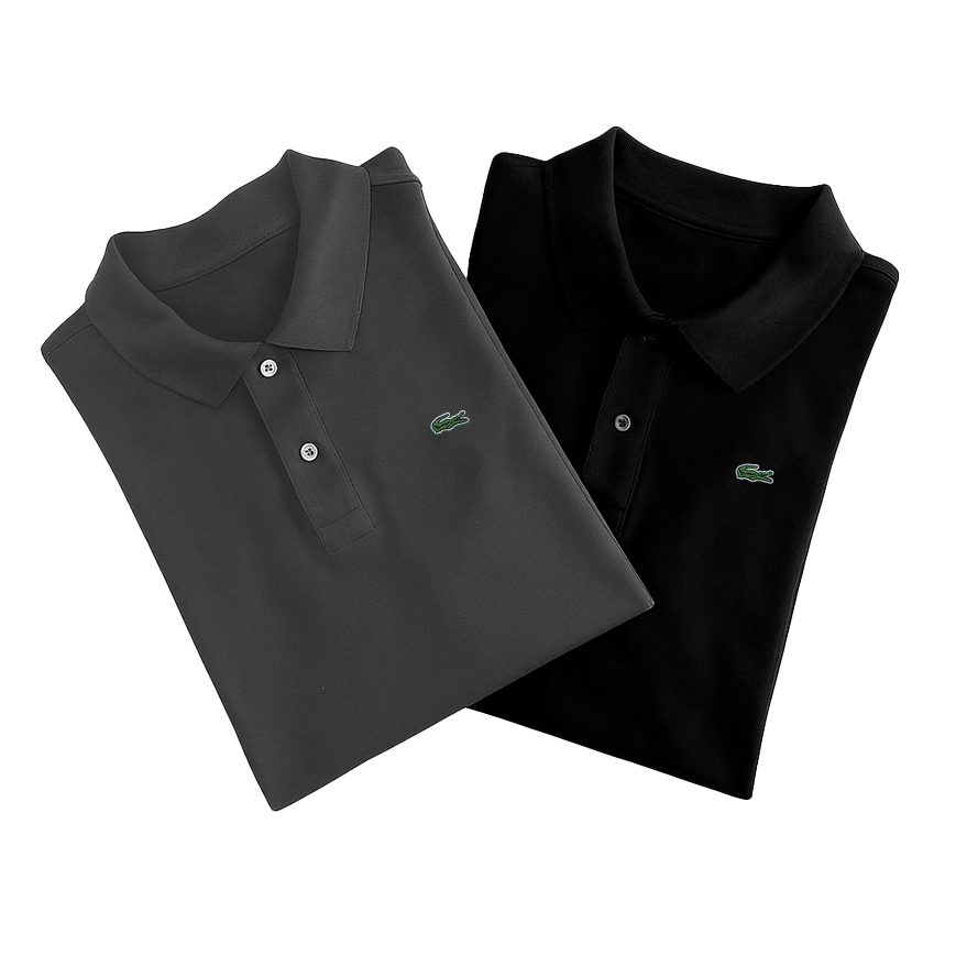 [TAKE 2, PAY FOR 1] 2-PIECE SET PREMIERE POLO SHIRTS LACOSTE