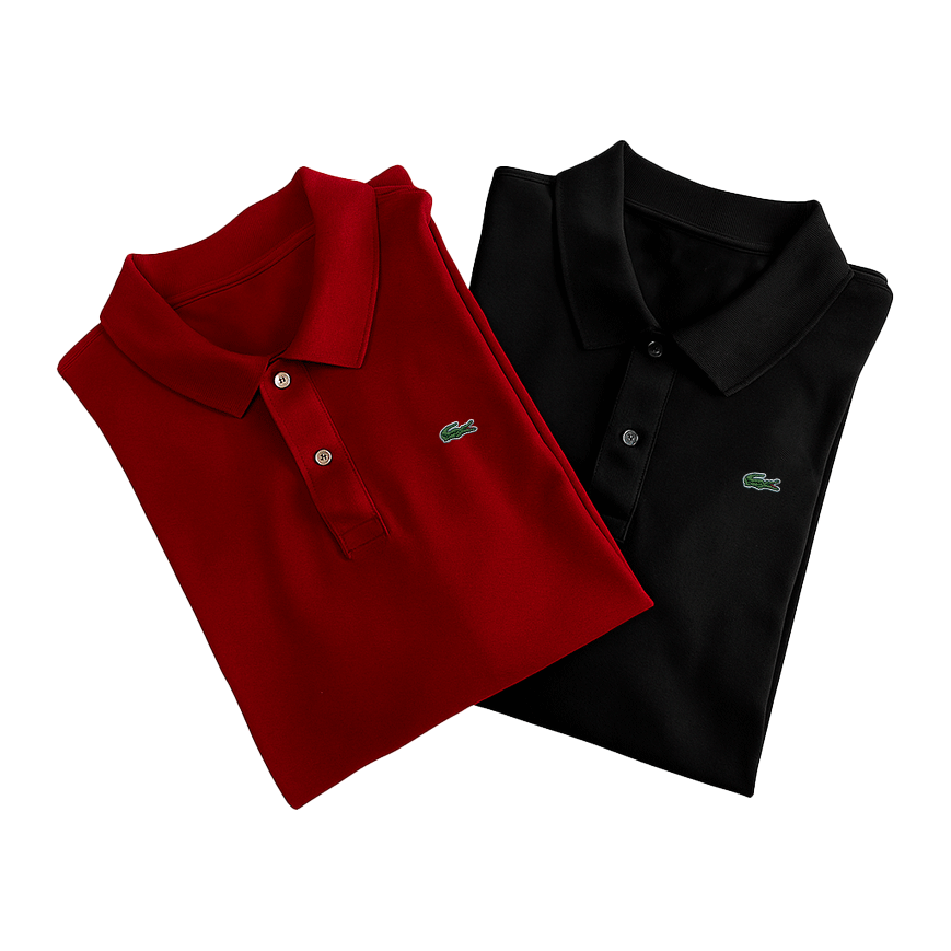 [TAKE 2, PAY FOR 1] 2-PIECE SET PREMIERE POLO SHIRTS LACOSTE